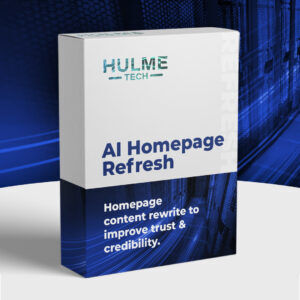AI Homepage Copy Refresh