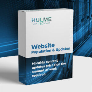 Website Population & Updates